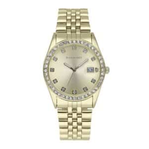 Reloj Radiant Mujer Nabya 36MM Dorado IPG RA625204