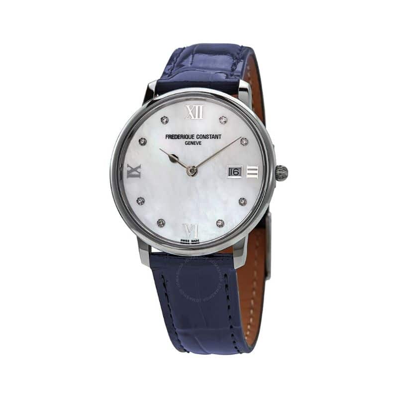 Reloj Frederique Constant Slimline Quartz Diamond FC-220MPWD3S6