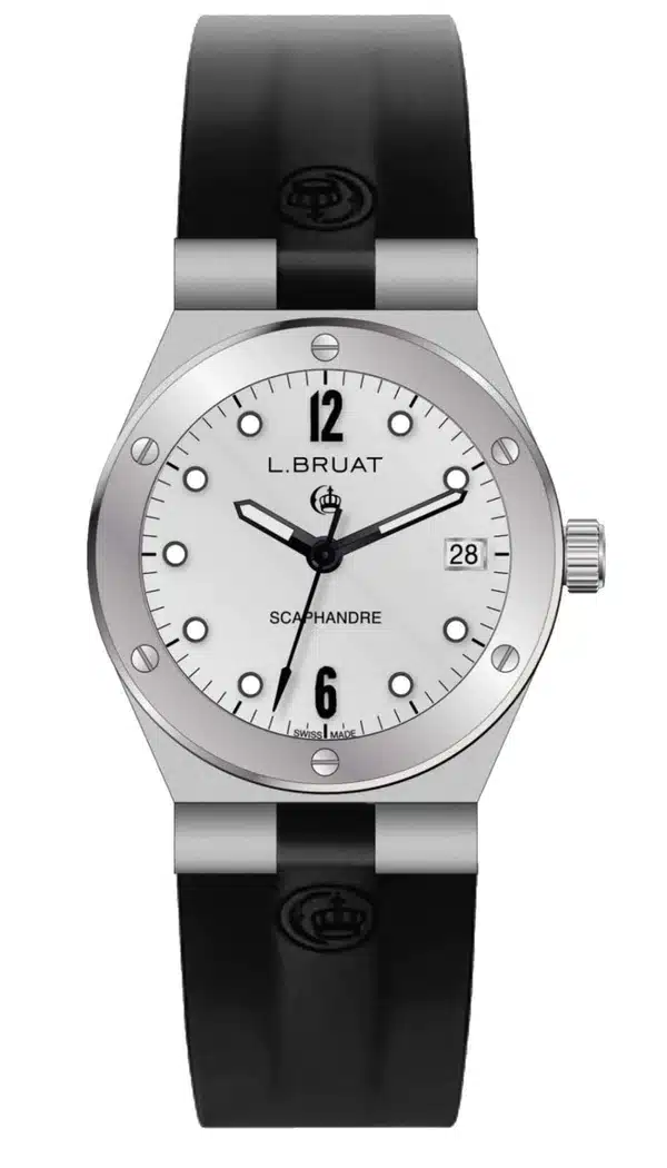 Reloj de cuarzo con caja de acero de 36 mm de diámetro LB36-1303