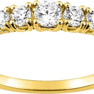 ANILLO DE ORO DIAMANTE 0.38CT GH-SI ORO 750