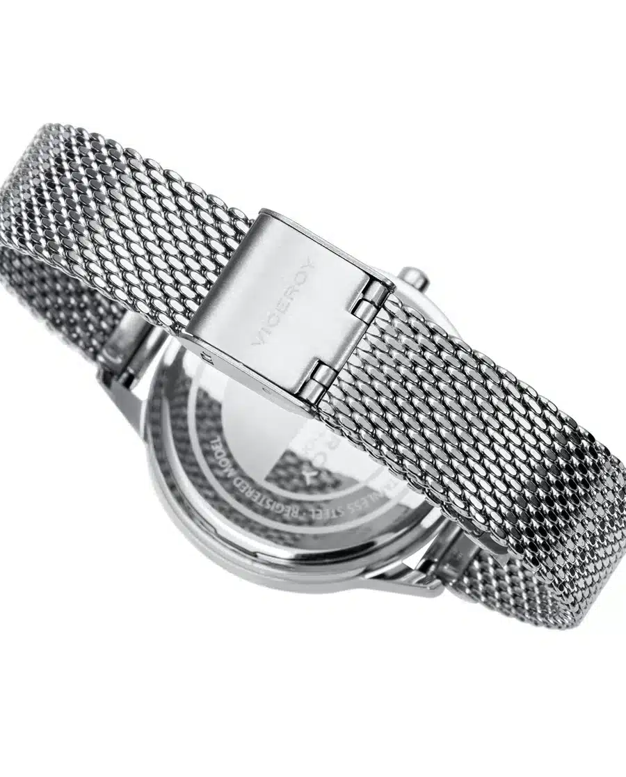 Reloj de mujer Chic 3 agujas de acero con IP dorado y malla milanesa 42408-07 - Imagen 3