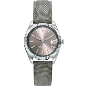 Reloj Mujer Chic, caja de acero y correa de nylon gris 42436-17