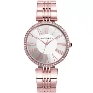Reloj de mujer Chic 3 agujas de acero IP rosa 471242-03
