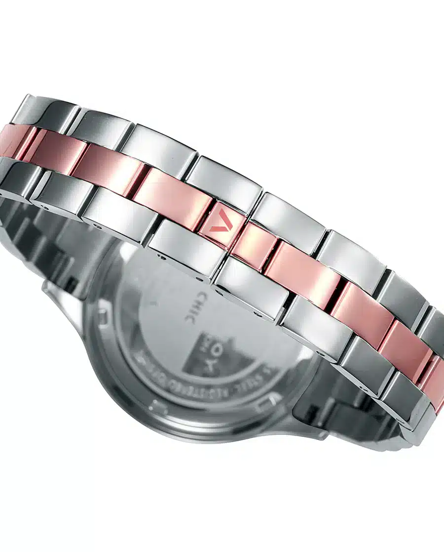 Reloj de mujer Chic 3 agujas de acero bicolor 471246-09 - Imagen 3
