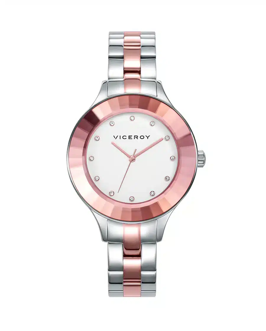 Reloj de mujer Chic 3 agujas de acero bicolor 471246-09