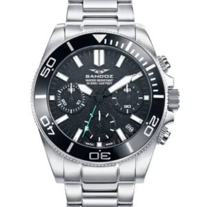 Reloj Sandoz Diver 81447-57 Cronografo Acero