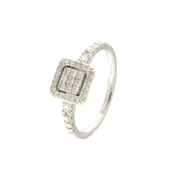 SORTIJA ORO ROSA Y DIAMANTES NEW TWO J124