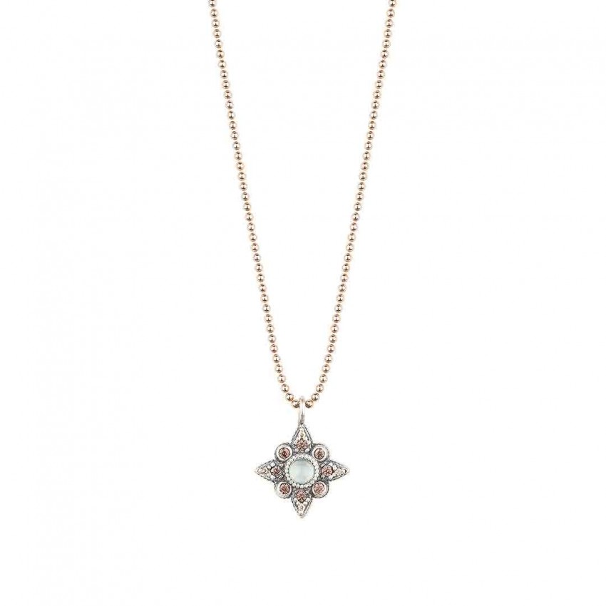 COLGANTE SUNFIELD PLATA CALCEDONIA Y CIRCONITAS CL061410/13