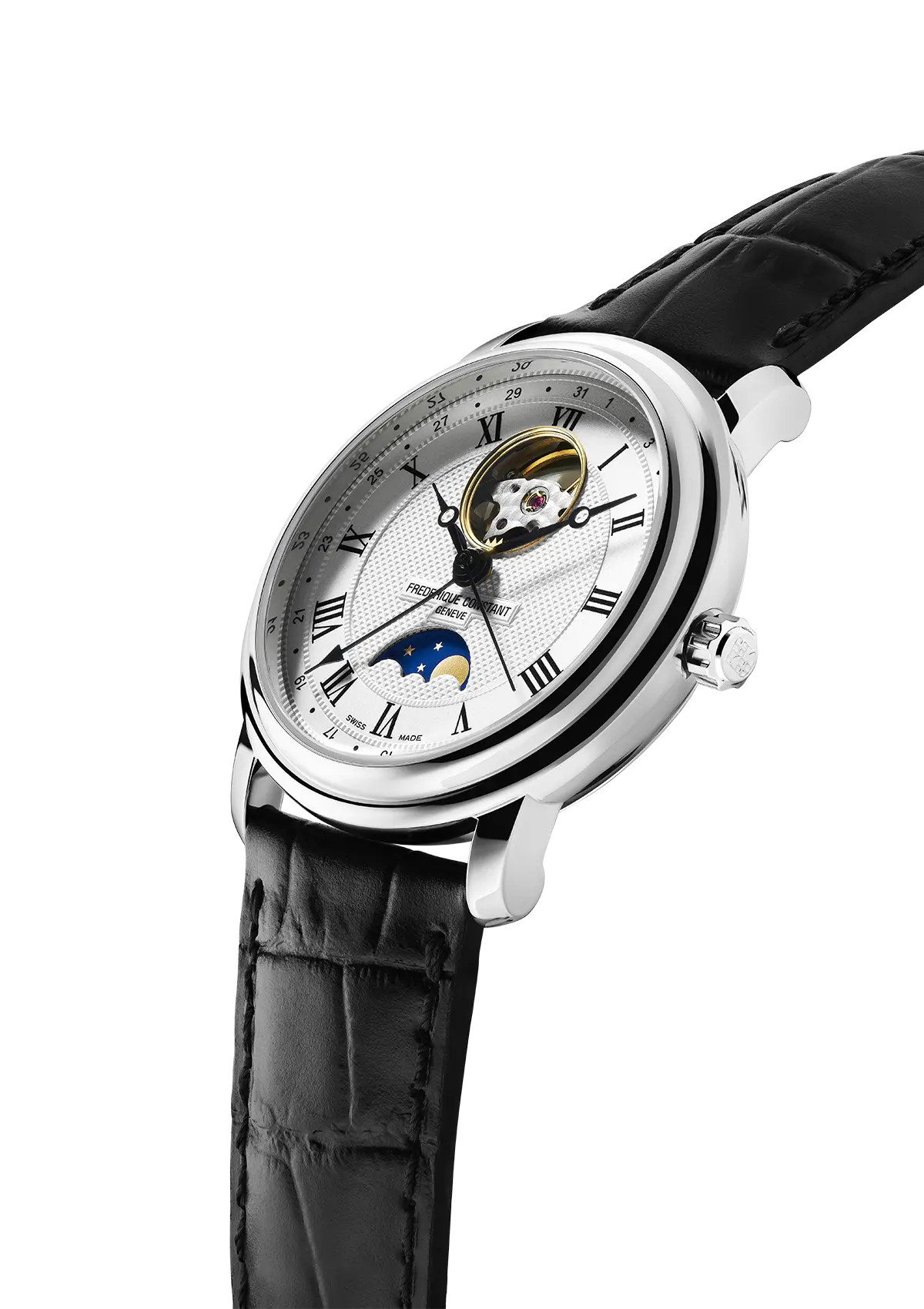 Reloj Frederique Constant Classics Heart Beat Moonphase Date FC-335MC4P6 - Imagen 2