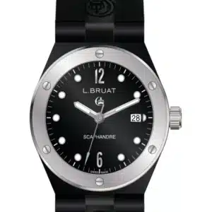 Reloj Sra. de cuarzo con caja de acero PVD negro de 29 mm de diámetro LB29-5309