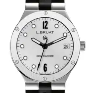 Reloj de cuarzo con caja de acero de 40 mm de diámetro LB40-8303