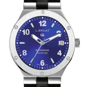 Reloj de cuarzo con caja de acero de 40 mm de diámetro LB40-8304