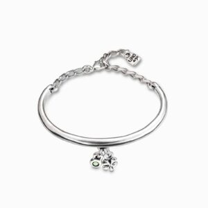 PULSERA UNO DE50 LOVEKEY LUCKY CLOVER PUL2204