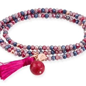 PULSERA MARINA GARCIA ZEN ROSA EN PLATA ROSA 90573UF