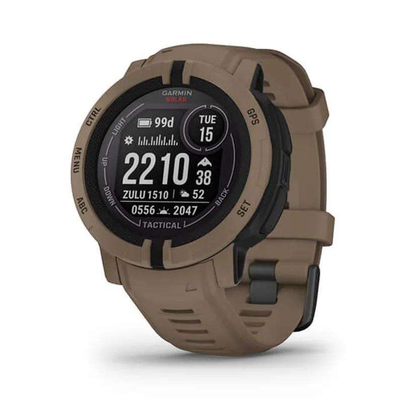 RELOJ GARMIN INSTINCT 2 SOLAR TACTICAL COYOTE TAN 45MM