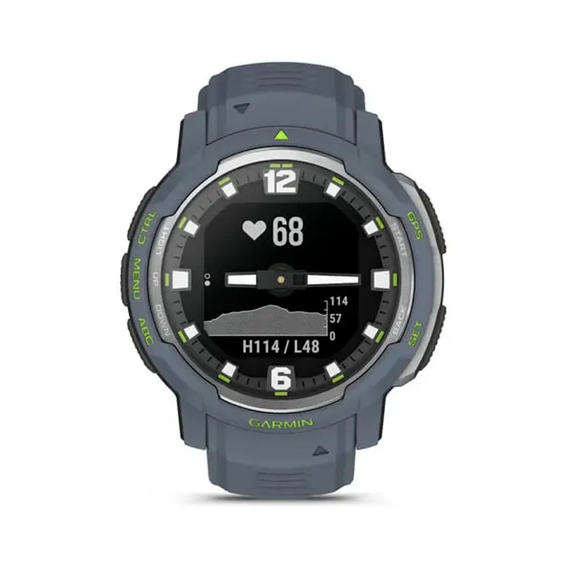 RELOJ GARMIN INSTINCT CROSSOVER AZUL GRANITE 45MM