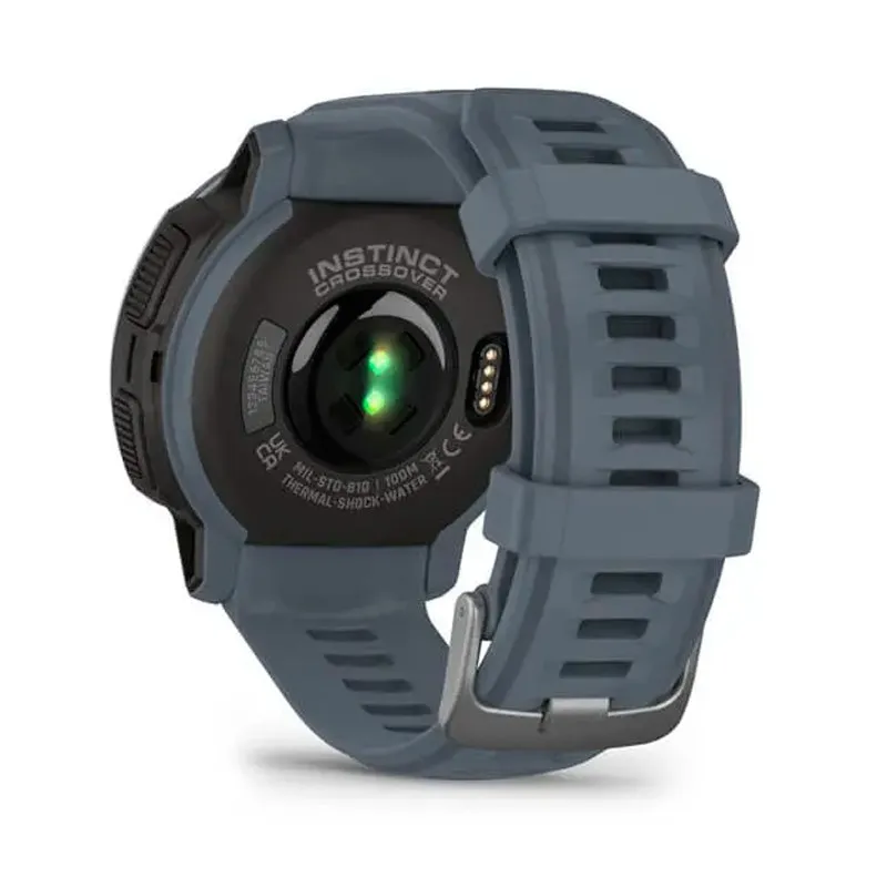 RELOJ GARMIN INSTINCT CROSSOVER AZUL GRANITE 45MM - Imagen 12