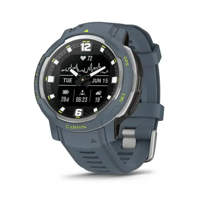 RELOJ GARMIN INSTINCT CROSSOVER AZUL GRANITE 45MM