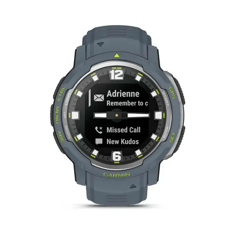 RELOJ GARMIN INSTINCT CROSSOVER AZUL GRANITE 45MM - Imagen 6