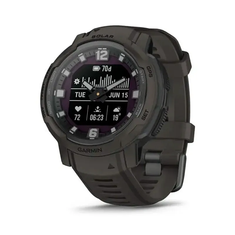 RELOJ GARMIN INSTINCT CROSSOVER SOLAR GRAPHITE 45MM