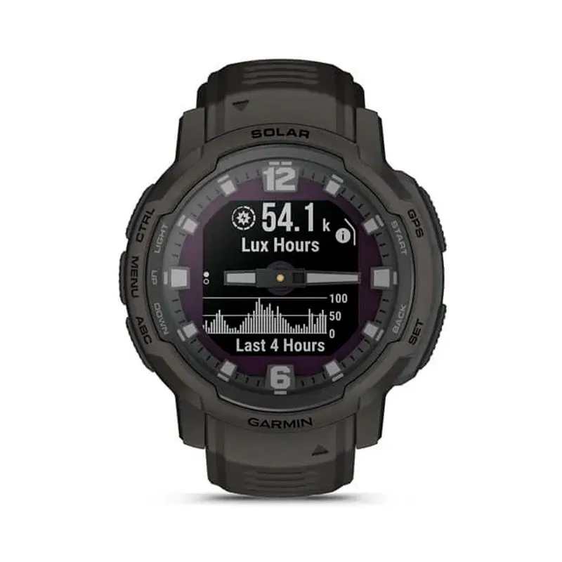 RELOJ GARMIN INSTINCT CROSSOVER SOLAR GRAPHITE 45MM - Imagen 3