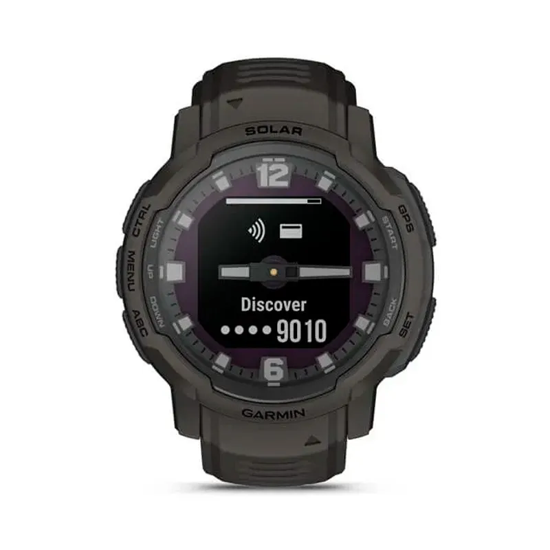 RELOJ GARMIN INSTINCT CROSSOVER SOLAR GRAPHITE 45MM - Imagen 5
