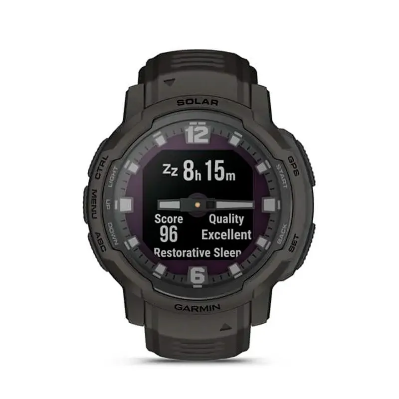 RELOJ GARMIN INSTINCT CROSSOVER SOLAR GRAPHITE 45MM - Imagen 7