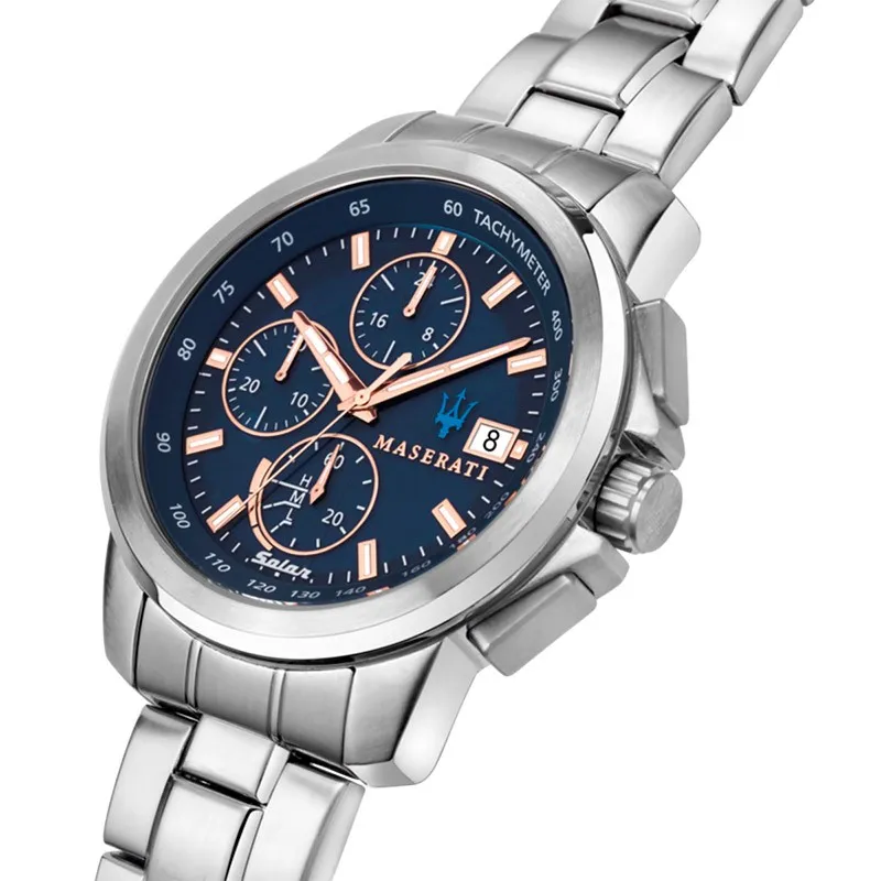 Reloj Maserati Successo Solar 44mm R8873645004 - Imagen 4