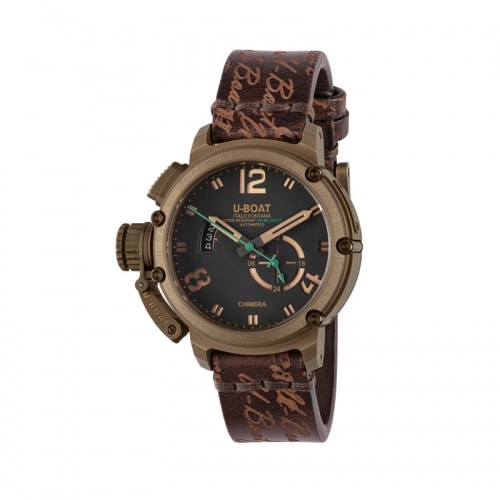 RELOJ U-BOAT CHIMERA BRONZE GREEN EDICIÓN LIMITADA 46MM U8527