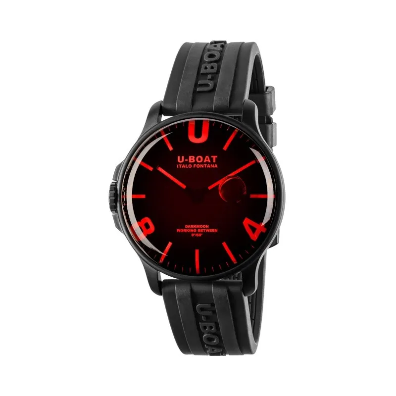 RELOJ U-BOAT DARKMOON RED IPB 44MM 8466/B