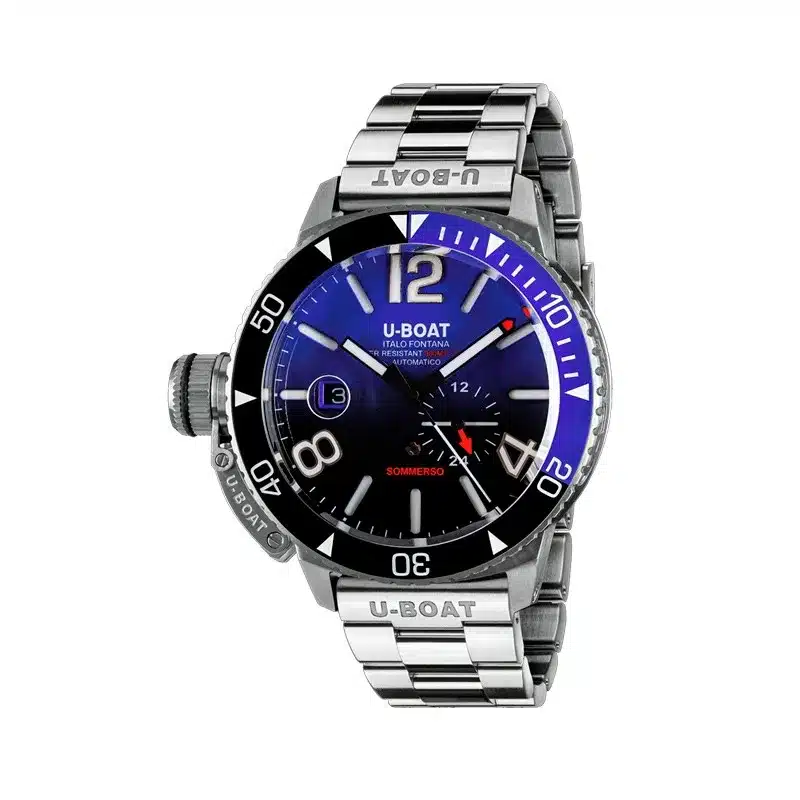RELOJ U-BOAT SOMMERSO CERÁMICO AZUL 46MM 9519/MT