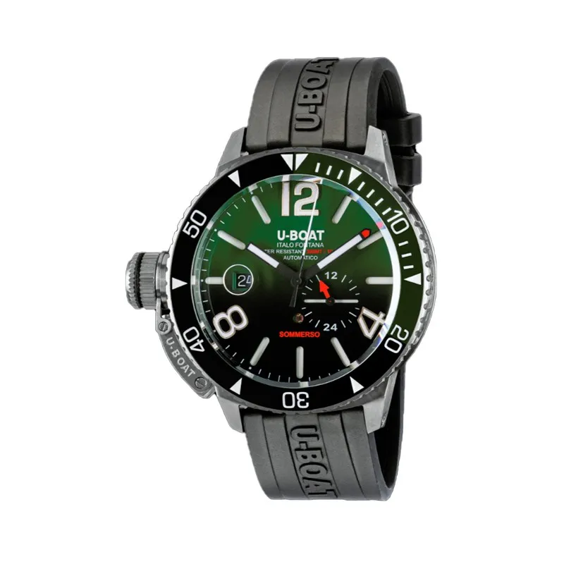 RELOJ U-BOAT SOMMERSO CERÁMICO VERDE 46MM 9520