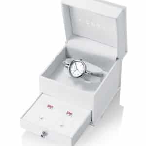 Pack Reloj Acero Brazalete Niña Sweet Va