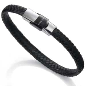 Pulsera Acero Bicolor Ip Negro Cab Fashion 6097P09010
