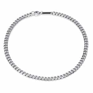 Collar De Eslabones De Acero Sr Fashion