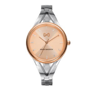 Reloj marc madox Acero Ip Rosa Brazalete Sra MM7124-90