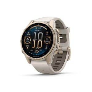 Reloj Garmin Fénix 8 43mm AMOLED Zafiro Oro