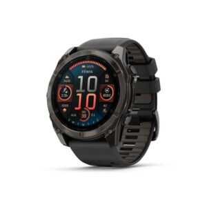 Reloj Garmin Fénix 8 43mm Amoled Zafiro Titanio Gris