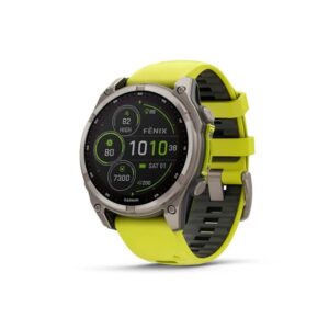 Reloj Garmin Fēnix 8 47mm Solar Zafiro y Titanio 010‑02906‑21