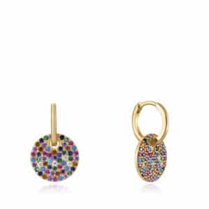 Pend Plata De Ley Baño Oro Circ Sra Jewels
