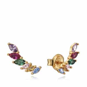 Pend Plata De Ley Baño Oro Circ Sra Jewels
