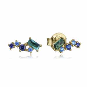 Pend Plata De Ley Baño Oro Circ Sra Jewels