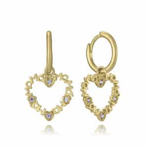 Pend Plata De Ley Baño Oro Circ Sra Jewels
