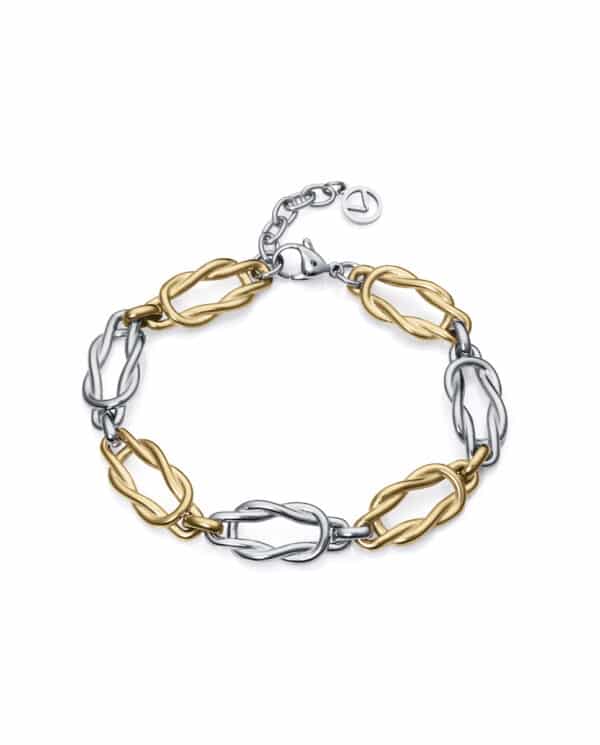 Puls Acero E Ip Dorado Nudos Sra Fn | Relojería y Joyería Iñaki