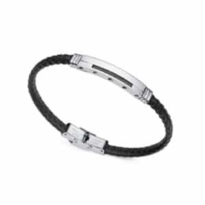 Puls Acero Piel Fibra De Carbono Negra Sr Fn