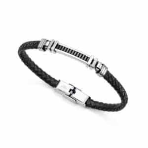 Puls Acero Y Piel Negra Sr Fn