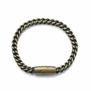 Puls Acero Ip Laton Envejecido Cadena Sr Fn