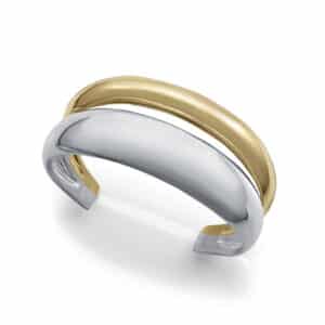 Puls Acero E Ip Dorado Rigida Sra Fashion