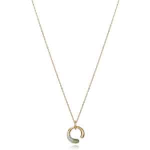 Collar Plata De Ley Baño Oro Circ Sra Jewels
