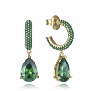 Pend Plata De Ley Baño Oro Circ Sra Jewels
